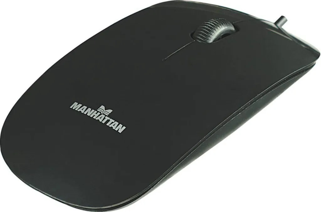 Maus Manhattan Silhouette, me kabllo, USB, i zi - 2