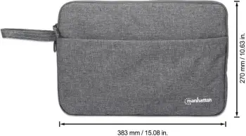 Çantë për laptop Manhattan Seattle, 14.5'', e hirtë