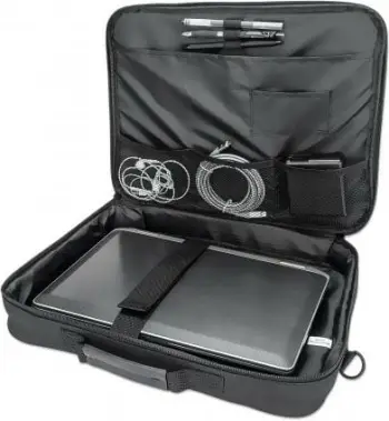 Çantë laptopi Cambridge Clamshell, 15.6", e zezë