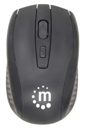 Set tastierë+maus Manhattan 178990, wireless, e zezë