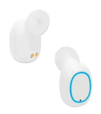 Dëgjuese in-ear Manhattan Sound Science(180399), wireless, bluetooth 5.0, powerbank 1200mAh,të bardha