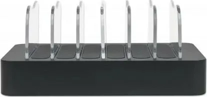 Stacion karikimi MANHATTAN 6 porta USB, 2.4A/5V, 55W, i zi - 4