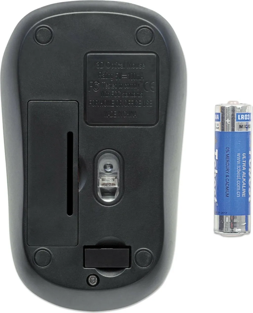 Maus wireless MANHATTAN Success, optik, 1000dpi, portokalli - 4