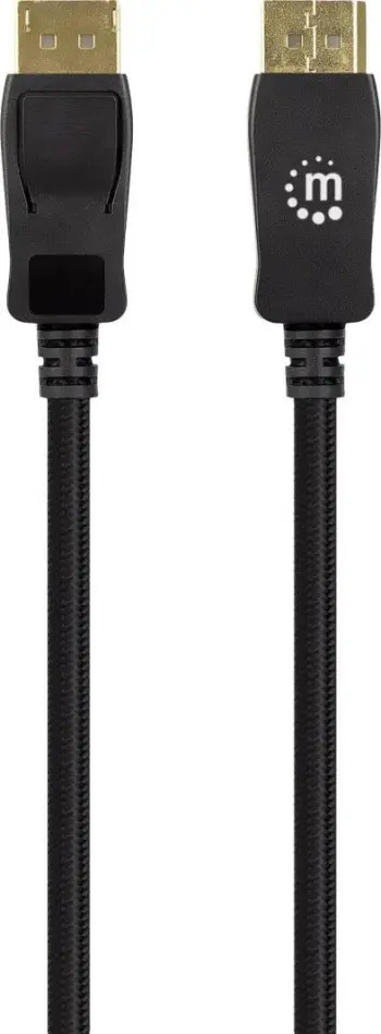 Kabllo Manhattan DisplayPort, 2m, e zezë