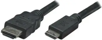 Kabllo HDMI Mini - HDMI Manhattan, 1.8m, 4K@30Hz, e zezë