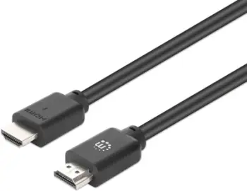 Kabllo HDMI Manhattan High Speed 4K 60Hz, 10m, me Ethernet, e zezë