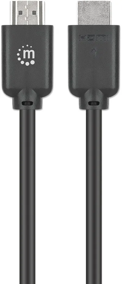 Kabllo HDMI Manhattan 356633, 1m, HDMI Type A, i zi - 1