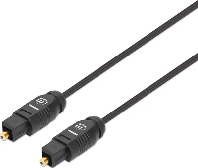 Kabllo optike audio Toslink, digjitale, 3m, e zezë - 1