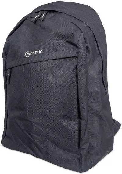 Çantë shpine Manhattan Knappack 15.6", e zezë, lehtë, xhep për laptop - 4