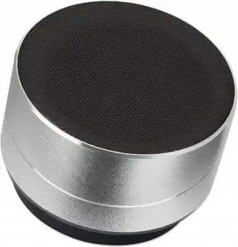 Altoparlant Bluetooth MANHATTAN Metallic, LED, slot MicroSD, USB-A, argjendtë