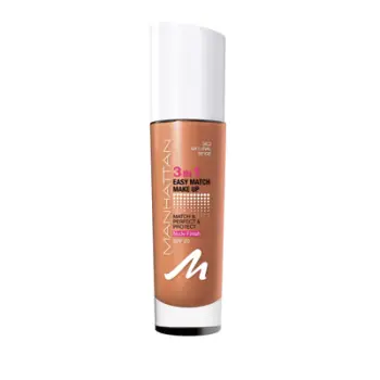 Krem pudër Manhattan 3in1, 36.2 Natural Beige, 30 ml
