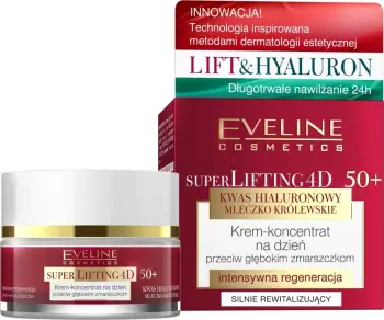Krem ditës kundër rrudhave Eveline Cosmetics Super Lifting 4D për femra, 50ml