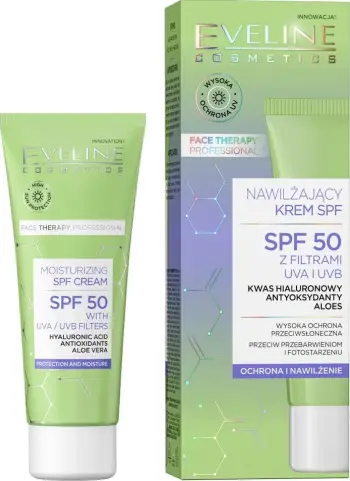 Krem fytyre për femra Eveline Cosmetics Face Therapy Professional Moisturizing Cream SPF50, 30ml