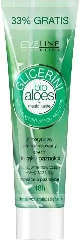Krem për duar dhe thonj Eveline Cosmetics Glycerin 125ml