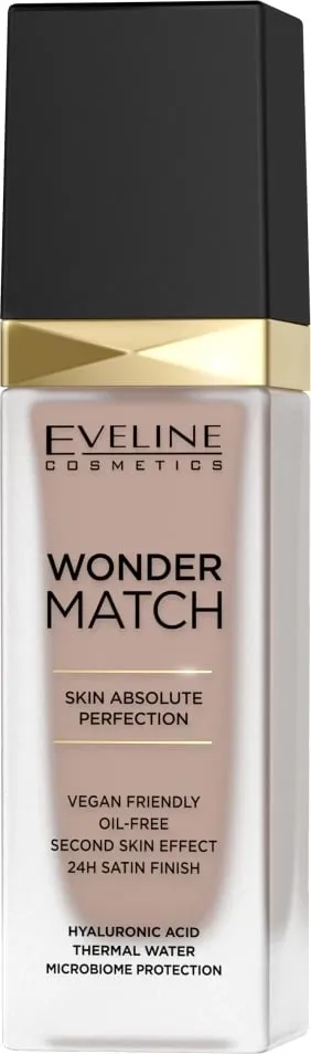 Fondatinë për femra Eveline Cosmetics Wonder Match Foundation 45 Honey, 30ml - 1