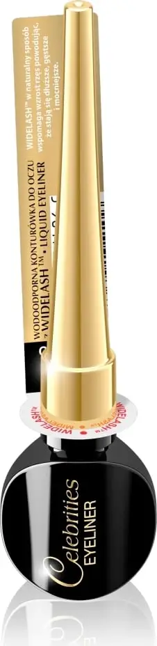 Eyeliner Eveline Cosmetics Celebrities Eyeliner Widelash Waterproof Eye Pencil e zezë 1 copë