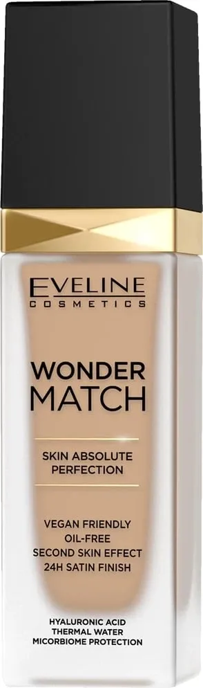 Krem pudër e lëngshme Eveline Wonder Match 30 Cool Beige, 30ml - 1