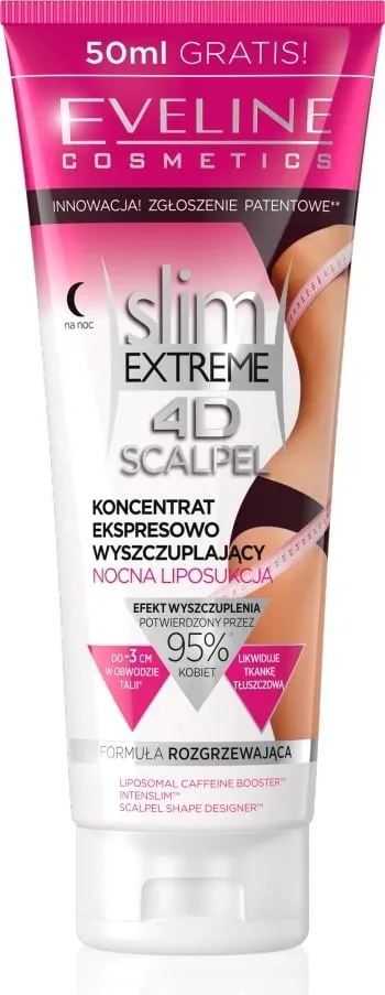 Serum për celulit Eveline Slim Extreme 4D, 250 ml - 1