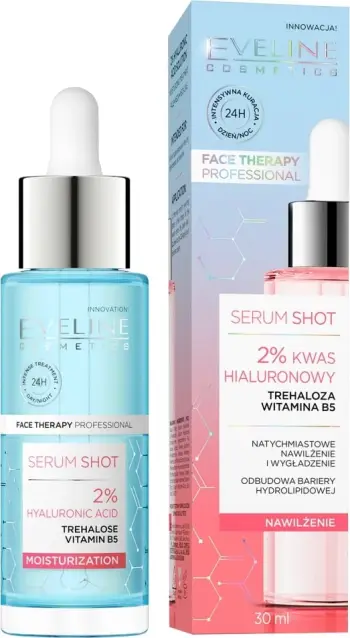 Serum Eveline Serum Shot 2% Hyaluronic Acid, 30ml