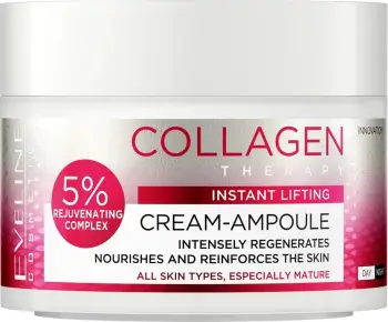Krem për fytyrë për femra Eveline Cosmetics Collagen Therapy Cream Ampoule 50ml