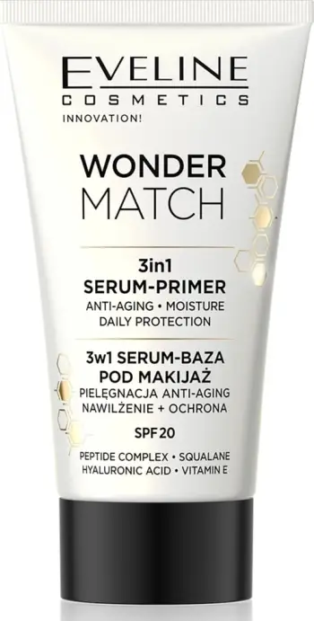 Serum-Primer 3-në-1 Eveline Cosmetics Wonder Match 30ml