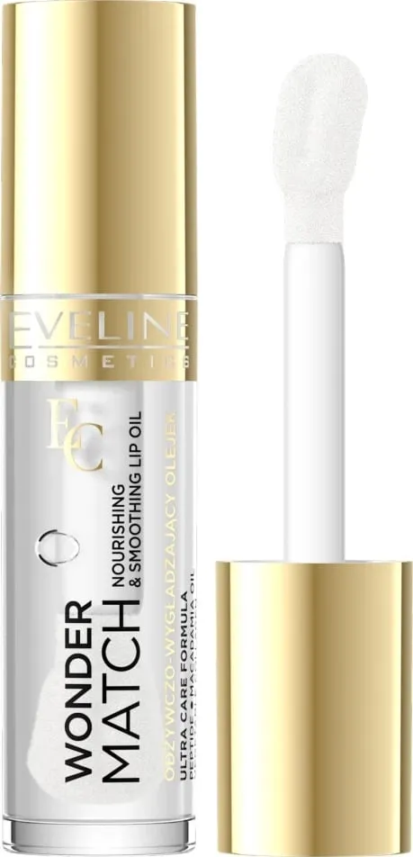 Vaj për buzë Eveline Cosmetics Wonder Match për femra 01 Clear 5ml - 1