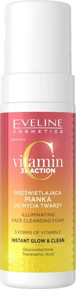 Xhel pastrues fytyre për femra Eveline Cosmetics Vitamin C 3x Action, 150ml