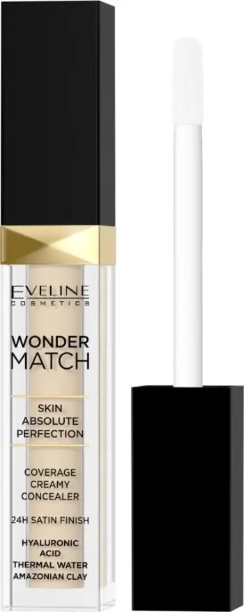 Korrektor për grim Eveline Wonder Match, 01 Light, 6.8ml