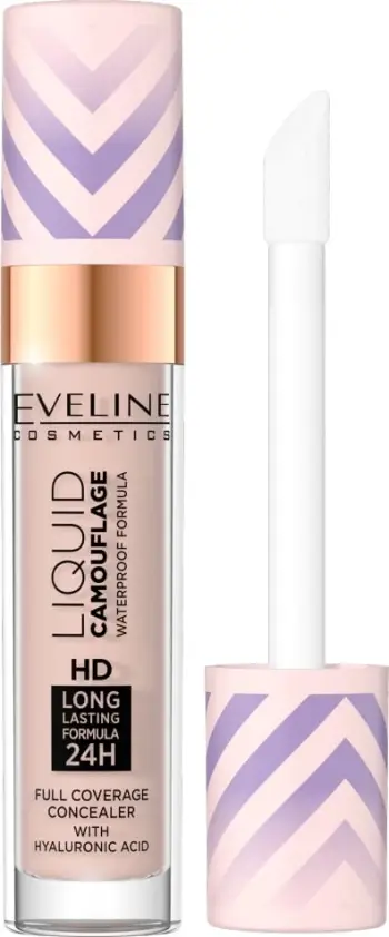 Concealer Eveline Cosmetics Liquid Camouflage Waterproof 03 Soft Natural 7.5ml
