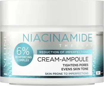 Krem për fytyrë për femra Eveline Cosmetics Niacinamide Therapy Cream Ampoule 50ml