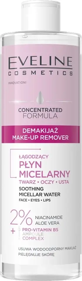 Ujë micelar për femra Eveline Cosmetics Concentrated Gentle Micellar Water, 400ml