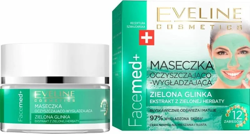Maskë fytyre Eveline Cosmetics Facemed+ për femra 50ml - 1