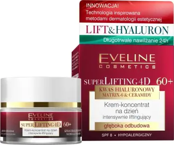 Krem për fytyrë për femra Eveline Cosmetics Super Lifting 4D Intensively Lifting Day Cream-Concentrate 60+, 50ml