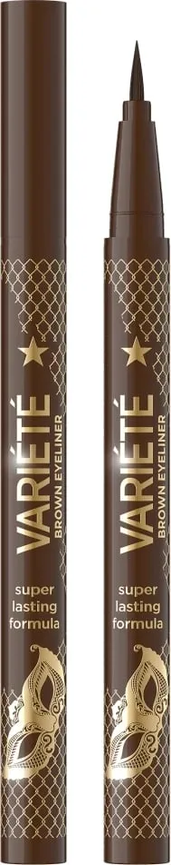 Eyeliner Eveline Cosmetics Variety Precise në laps brown 2g - 1