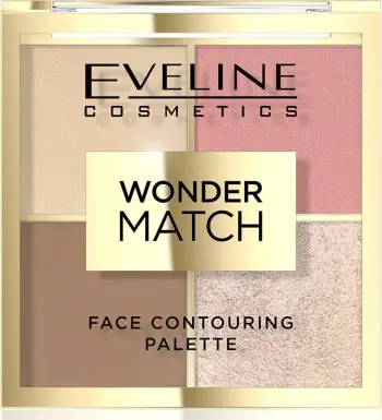 Paletë konturimi fytyre Eveline Cosmetics Wonder Match 01, 10g