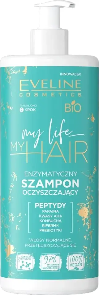 Shampon për femra Eveline Cosmetics My Life My Hair Enzymatic Cleansing, 400ml