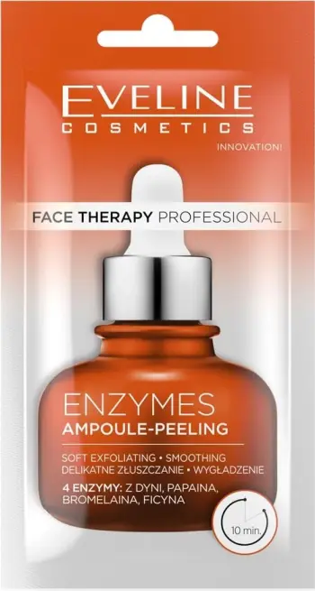 Peeling fytyre për femra Eveline Cosmetics Face Therapy Professional Ampoule-Peeling Gel Enzymatic Facial Peel 8ml