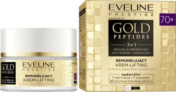 Krem fytyre Eveline Gold Peptides 3in1 Remodeling Lifting 70+, ditë dhe natë, 50ml