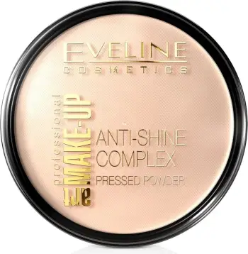 Pudër kompakte Eveline Cosmetics Art Make-Up Anti-Shine Complex 32 Natural 14g