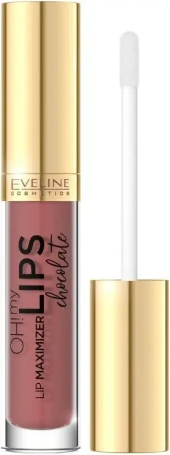 Gloss për buzë për femra Eveline Cosmetics Oh! My Lips Lip Maximizer Chocolate 4.5ml