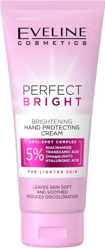 Krem për duar për femra Eveline Cosmetics Perfect Bright Brightening Protective 100ml