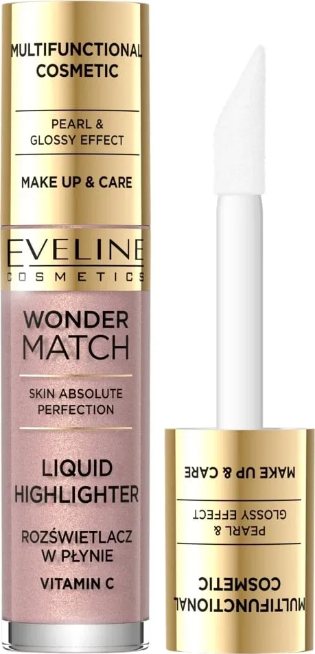 Highlighter liquid Eveline Cosmetics Wonder Match 01, 4.5ml - 1