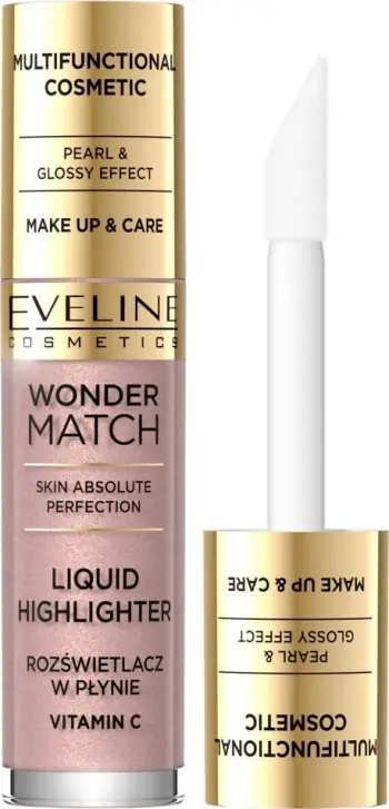 Highlighter liquid Eveline Cosmetics Wonder Match 01, 4.5ml
