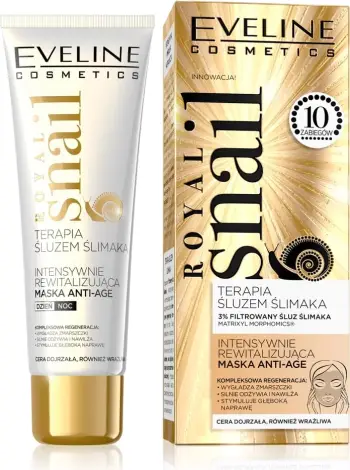 Maskë fytyre për femra Eveline Cosmetics Royal Snail 30+/40+ Intensively Revitalizing Anti-Age, 50ml