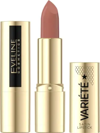 Ruj buzësh Eveline Cosmetics Variété Satin, 4g, ngjyra 03 Dance with Me