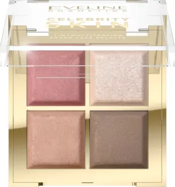 Paletë konturimi Lovely Baked Multi Functional Celebrity Skin, 4 në 1, multifunksionale, nude