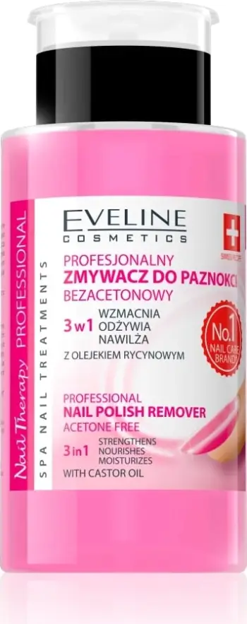 Aceton Eveline 3 në 1, 190 ml