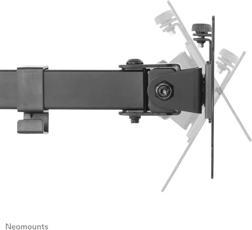 Mbajtëse për dy monitorë Neomounts FPMA-D550DDBLACK, 10-32", e zezë - 7