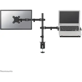 Mbajtëse për Monitor Neomounts FPMA-D550NOTEBOOK Tischhalterung për Notebooks dhe Ekranë të Shkallës deri në 32″ – E Zezë