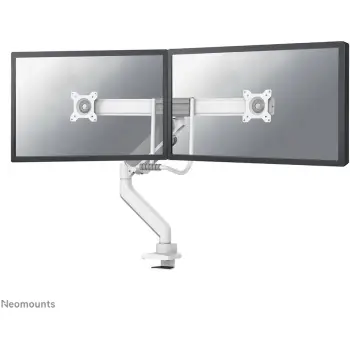 Mbajtëse për Monitor Neomounts Full Motion Tischhalterung për dy ekrane të sheshtë 17-32” 7KG 2x 8KG Bardhë